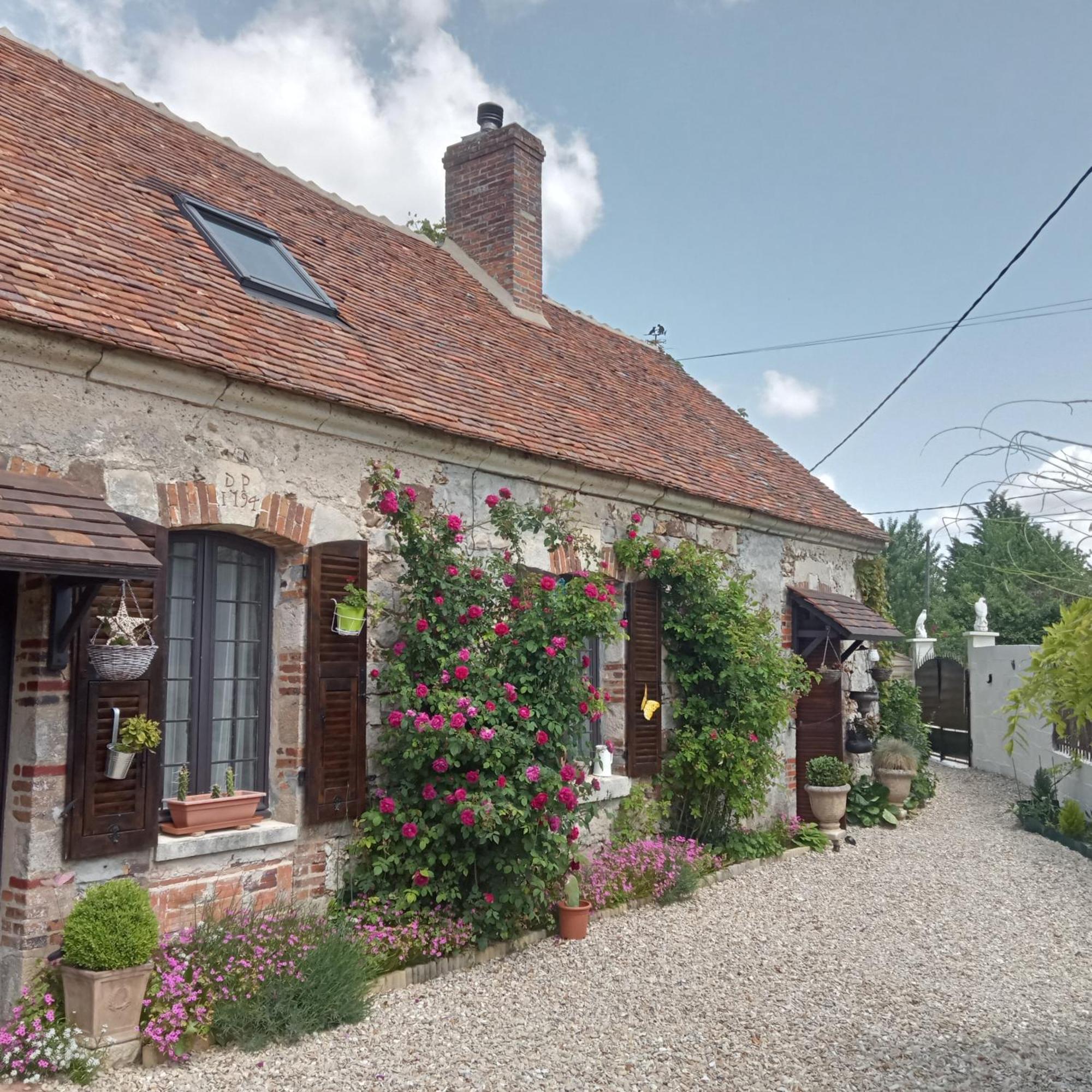 Le Vieil Hermitage Ervauville Extérieur photo